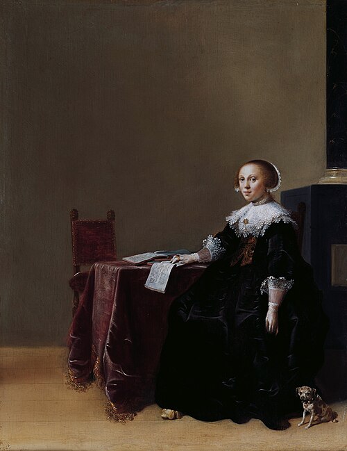 Portrait d'une femme, 1635, Hendrick Pot