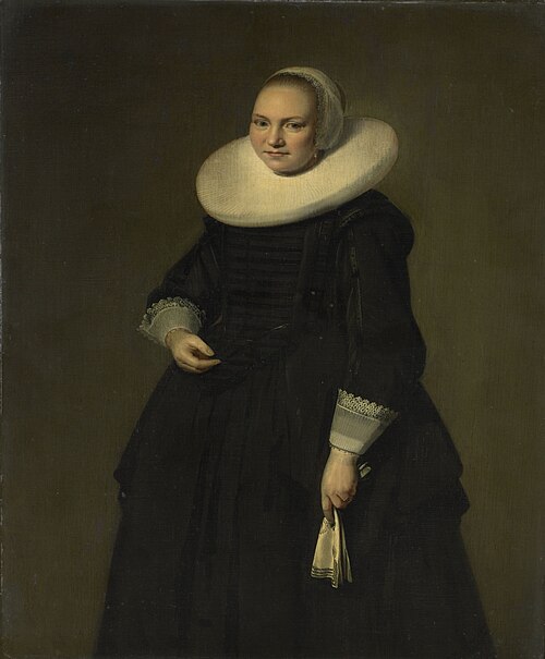 Portrait of a woman, 1638, Hendrick Pot