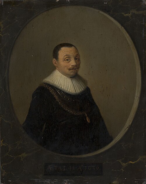 Portrait de Maarten Harpertsz. Tromp, 1639, Hendrick Pot