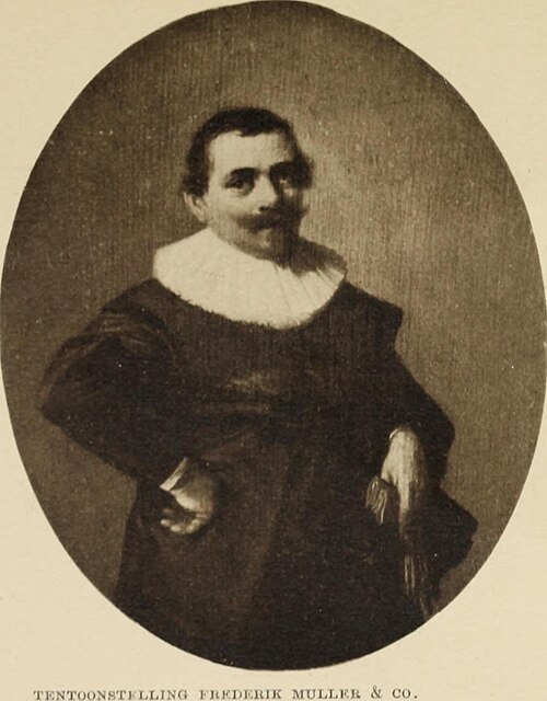 Portrait of an unknown man, 1630, Hendrick Pot