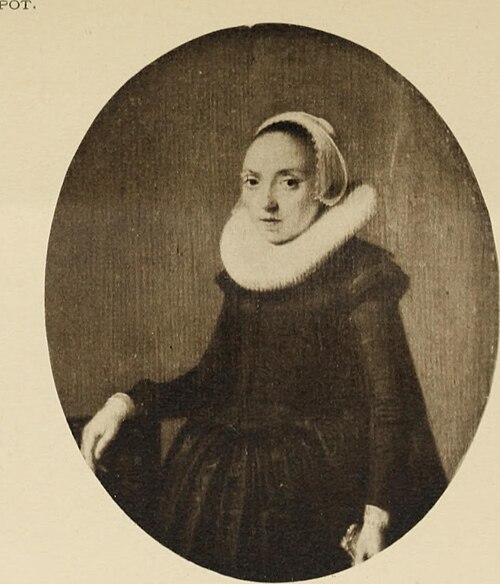 Portrait of an unknown woman, 1630, Hendrick Pot