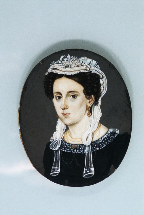 Portrait of a Lady, 1827, Anthony Meucci