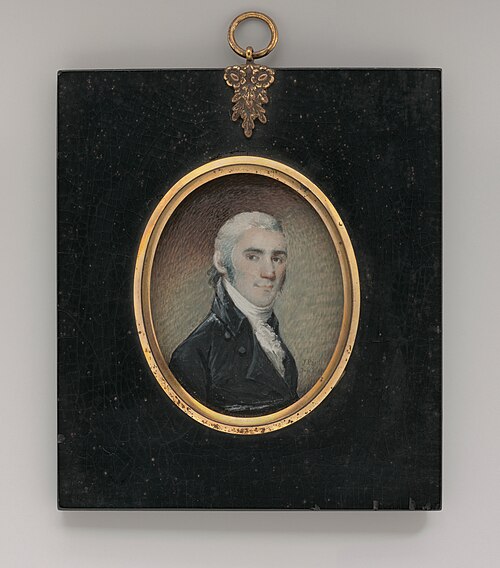 Portrait of a Gentleman, 1800, Jeremiah Paul