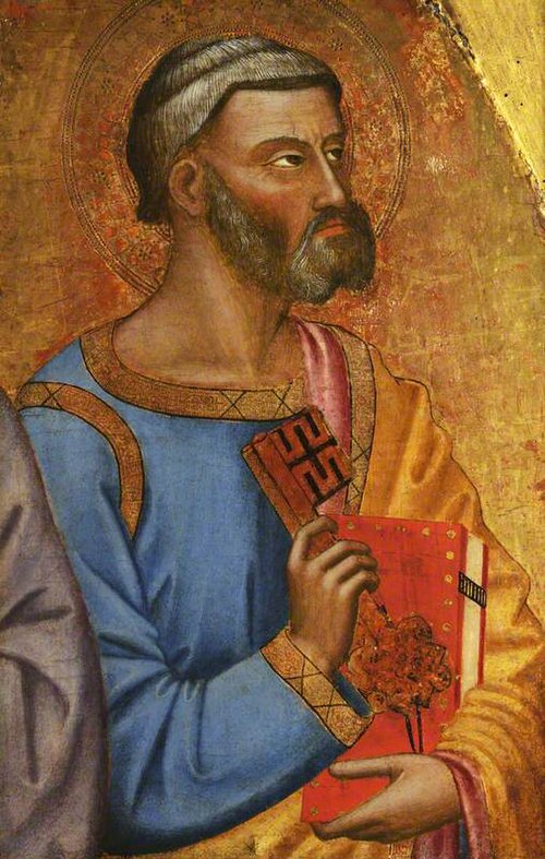 Saint Peter, Half-Length, , Jacopo di Cione