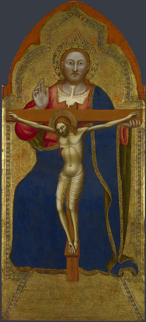 The Trinity, 1370, Jacopo di Cione
