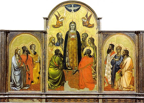 Pentecôte, 1362, Jacopo di Cione