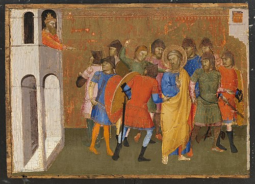 The Taking of Saint Peter, 1370, Jacopo di Cione