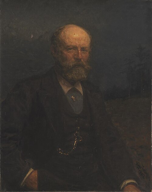 Autoportrait, 1902, Viggo Johansen
