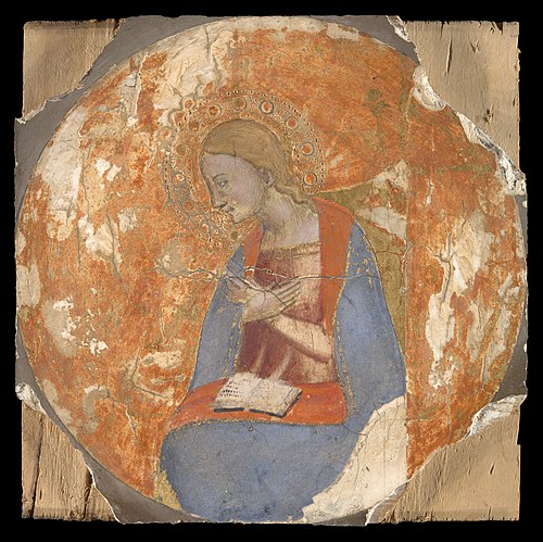 The Virgin Annunciate, , Cenni di Francesco