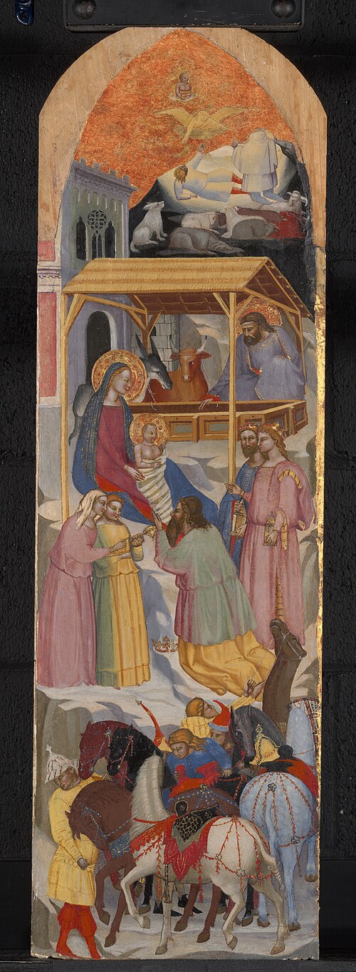The Adoration of the Magi, 1380, Cenni di Francesco