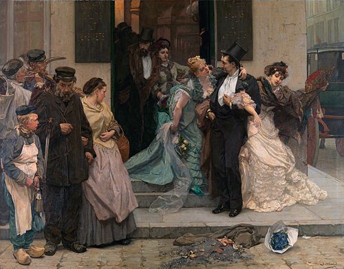 À l'aube, 1875, Charles Hermans