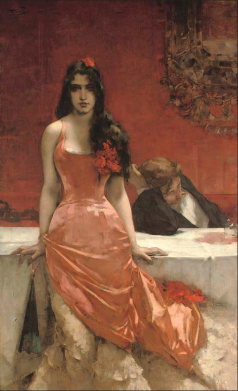 Circe - the temptress, 1891, Charles Hermans
