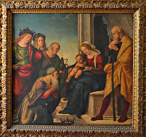 Adoration of the Magi, 1513, Andrea Sabatini