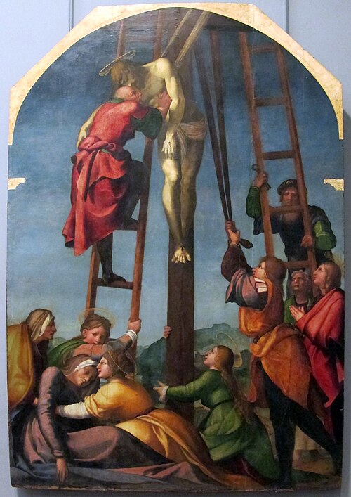 Die Kreuzabnahme, 1520, Andrea Sabatini
