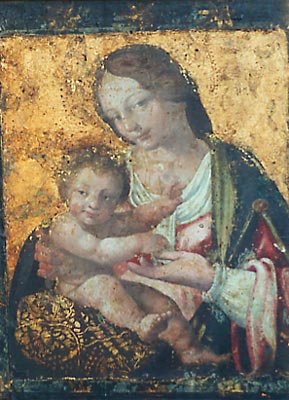 Madonna with Child, 1550, Andrea Sabatini
