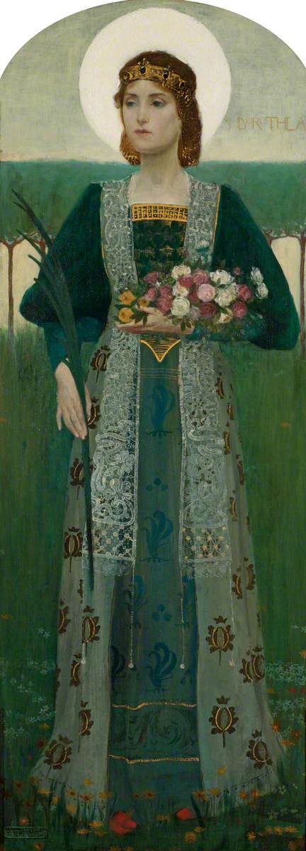 Saint Dorothea, 1895, George Frampton