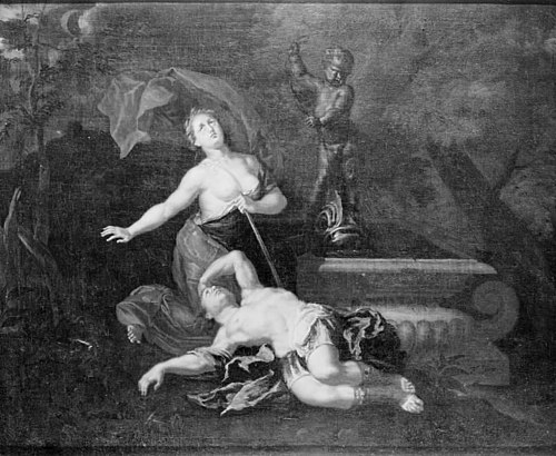 Pyramus and Thisbe, 1629, Francesco Liberti