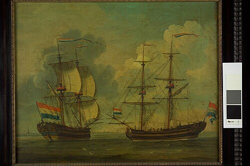 Het brikschip Anna Maria, 1757, Johannes de Blaauw