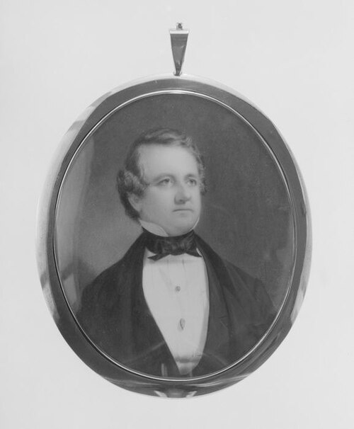 Portrait of a Gentleman, 1845, Edward S. Dodge