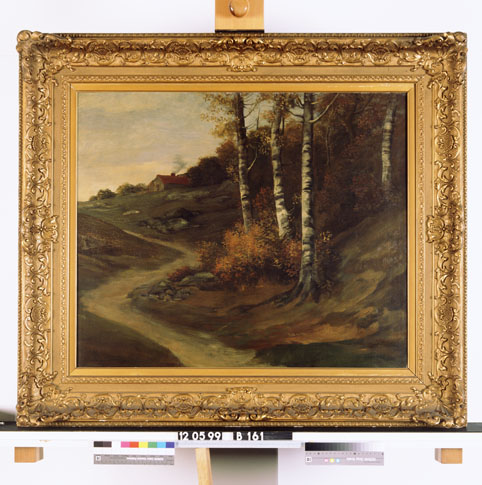 Landschap met berken, 1850, August Le Gras
