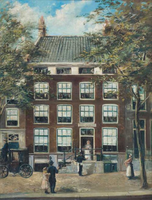 Children's hospital in Amsterdam, 1853, Frans Vos