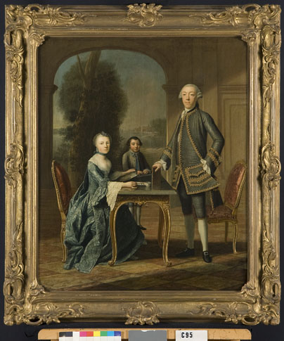 Portrait of Daniel Radermacher (1722-1803), Susanna Libertine Boogaert van Alblasserdam (1734-1780) , 1772, Jan Appelius