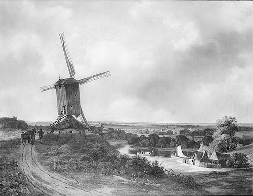 Landschap, 1850, Nicolaas Johannes Roosenboom