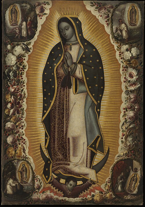 Virgin of Guadalupe, 1691, Manuel Arellano