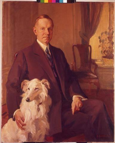 Calvin Coolidge (1872-1933), 1931, DeWitt McClellan Lockman