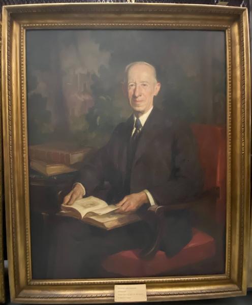 Wilberforce Eames (1855-1937), 1931, DeWitt McClellan Lockman