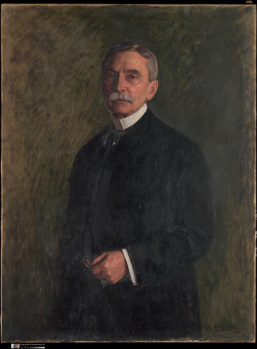 Portrait of Isaac D. Fletcher, 1914, Carnig Eksergian