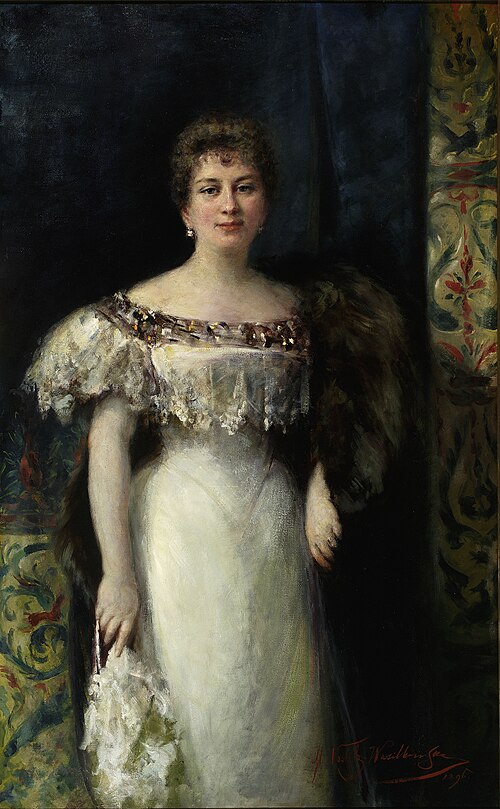 Portrait of Mrs. W.R., 1896, Maria Nostitz-Wasilkowska