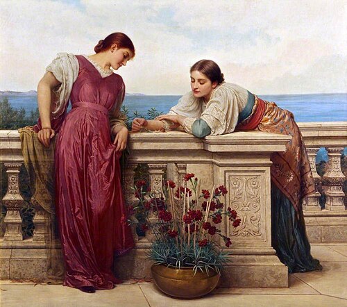 Dolce far niente, 1882, Charles Edward Perugini