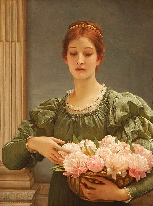 Peonies, 1887, Charles Edward Perugini