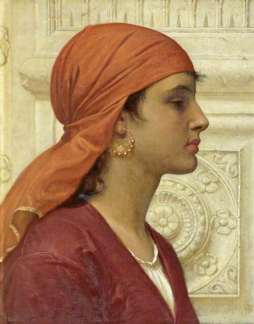 A Capri Girl, , Charles Edward Perugini