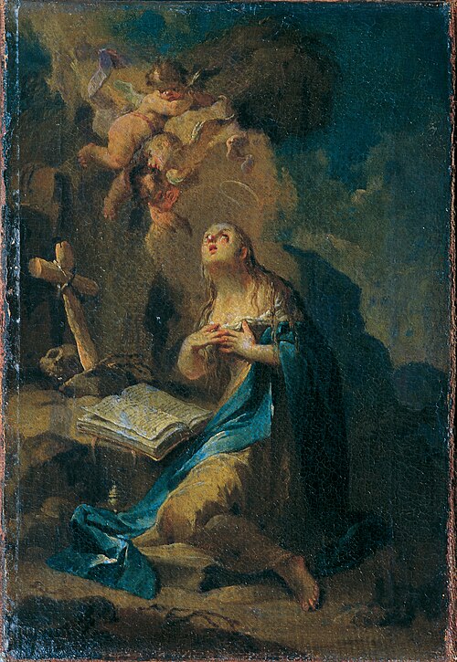The penitent Mary Magdalene, 1785, Franz Sigrist