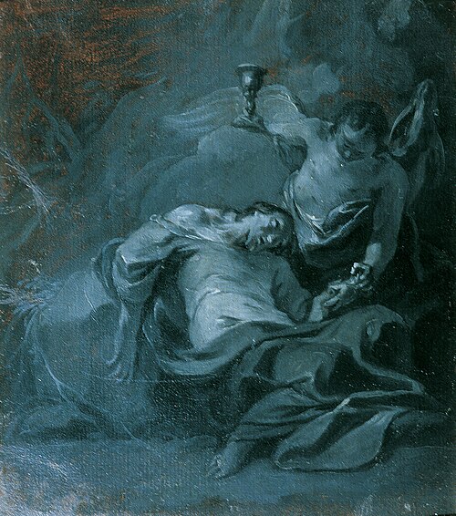 Christ on the Mount of Olives (I), 1780, Franz Sigrist