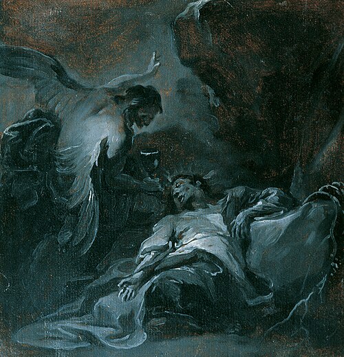 Christ on the Mount of Olives (II), 1780, Franz Sigrist