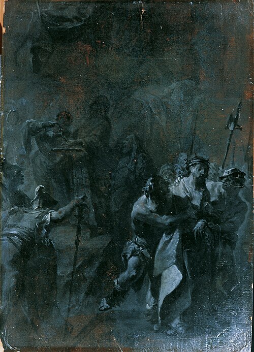 Pilate washes his Hands, 1780, Franz Sigrist