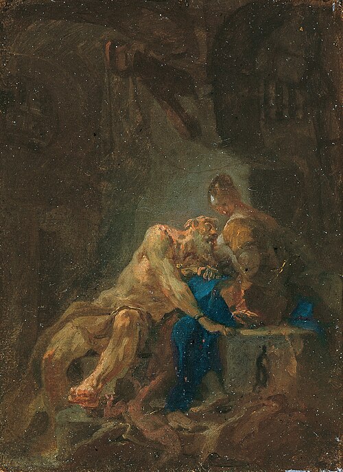 Cimon and Pero, 1777, Franz Sigrist