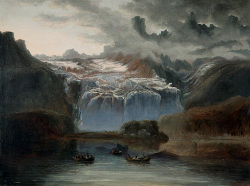 Jostedalsbreen, 1840, Peder Balke