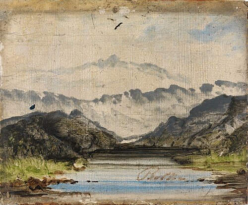 Landscape, 1870, Peder Balke