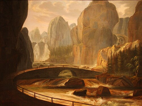 Carl Johan's Ascent, 1831, Peder Balke