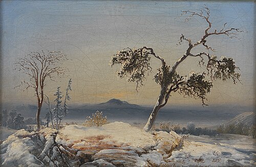 Landscape from Finnmark, 1860, Peder Balke