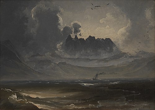 The Mountain Range ’Trolltinderne’, Norway, 1840, Peder Balke