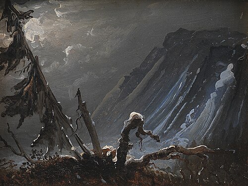 Old Trees, 1800, Peder Balke