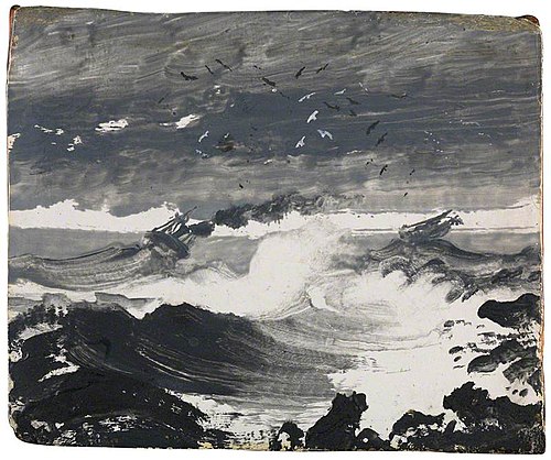 The Tempest, 1862, Peder Balke