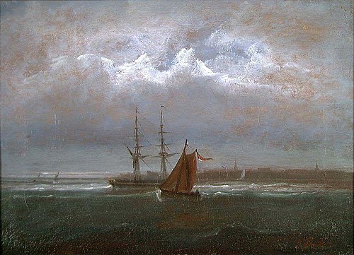 From the Coast, 1860, Peder Balke