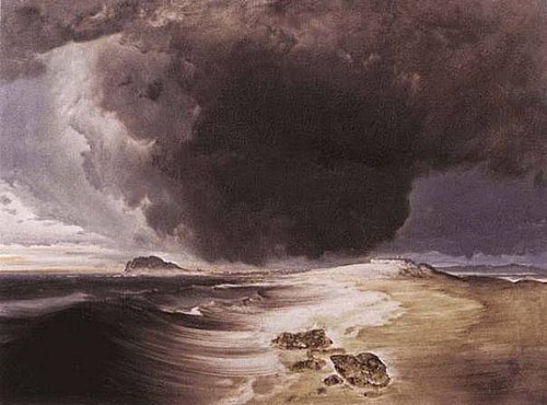 Vardøhus Fortress, 1850, Peder Balke