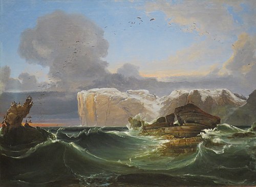 North Cape, 1845, Peder Balke